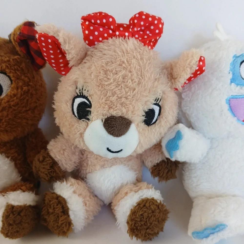Rudolph Cuteeze Plush Gift Set Rudolph 60th Anniversary 4 Piece Set LE Collector